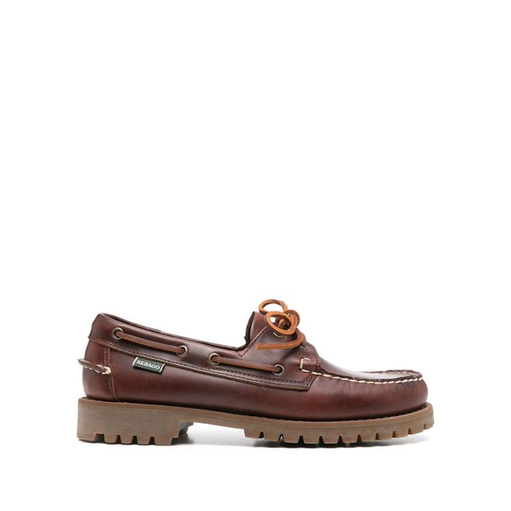 Sebago Men Mocassini Ranger Waxy In Pelle